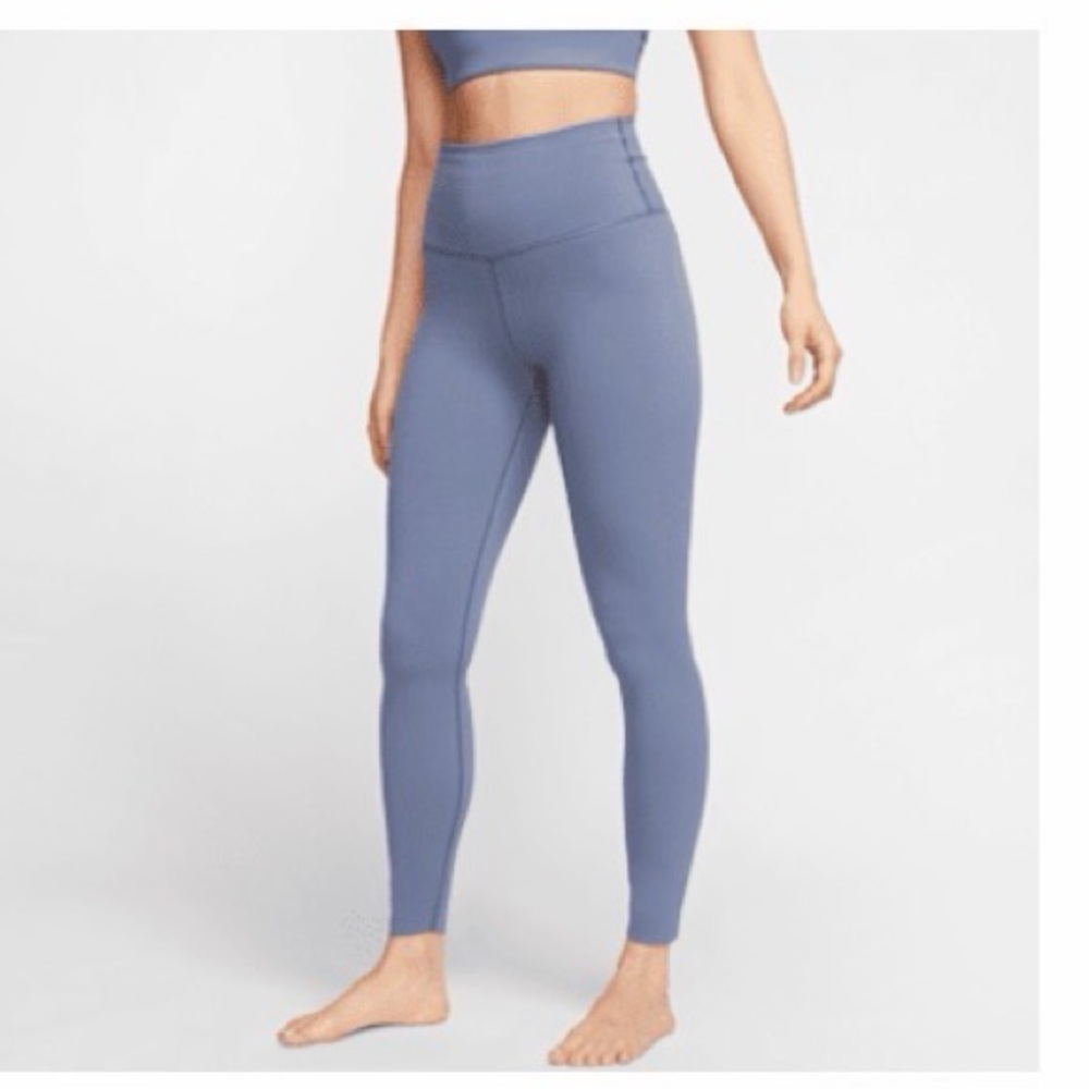 Nike Yoga Dri-Fit Luxe Diffused Blue Leggings